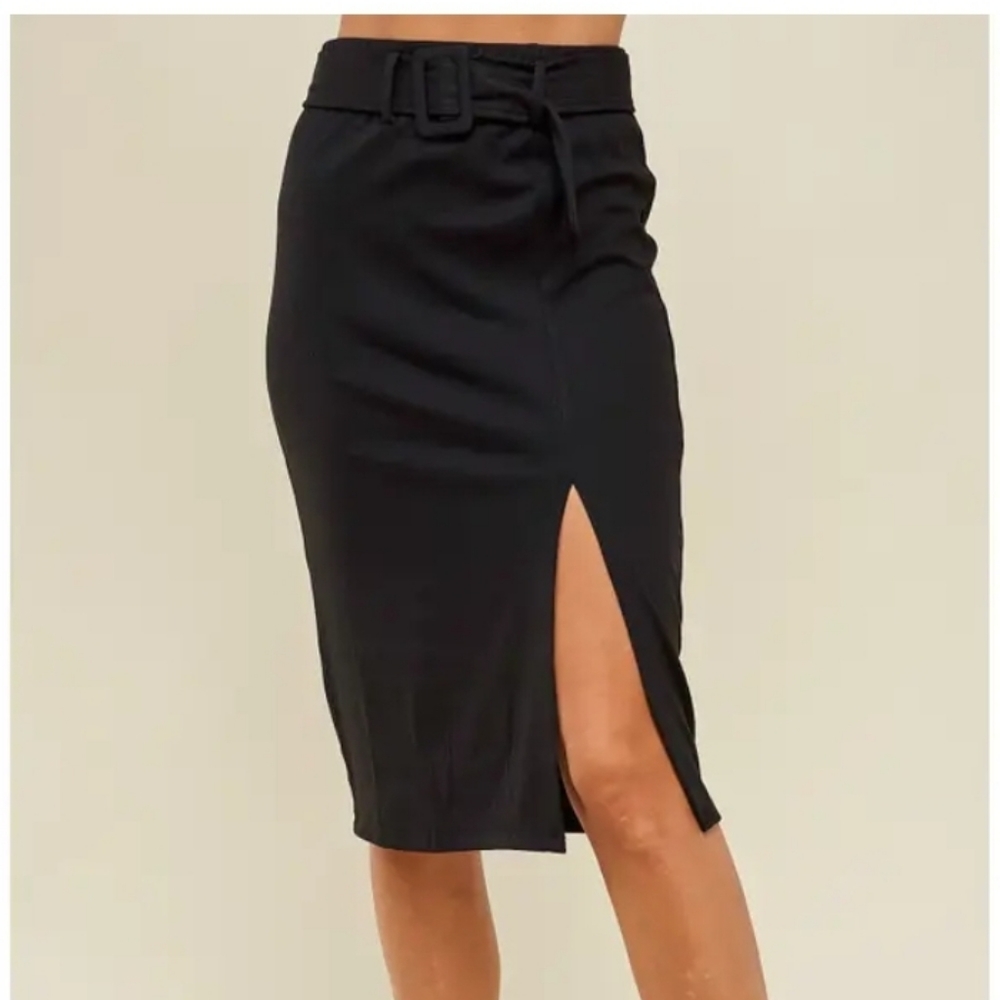 Ribbed Skirt
